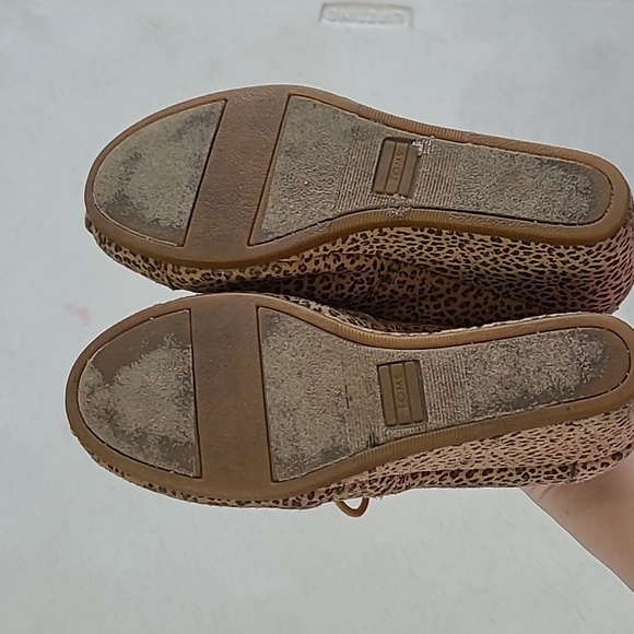 Toms Leopard Print Women's Ankle Boots size 8 - Picture 7 of 9